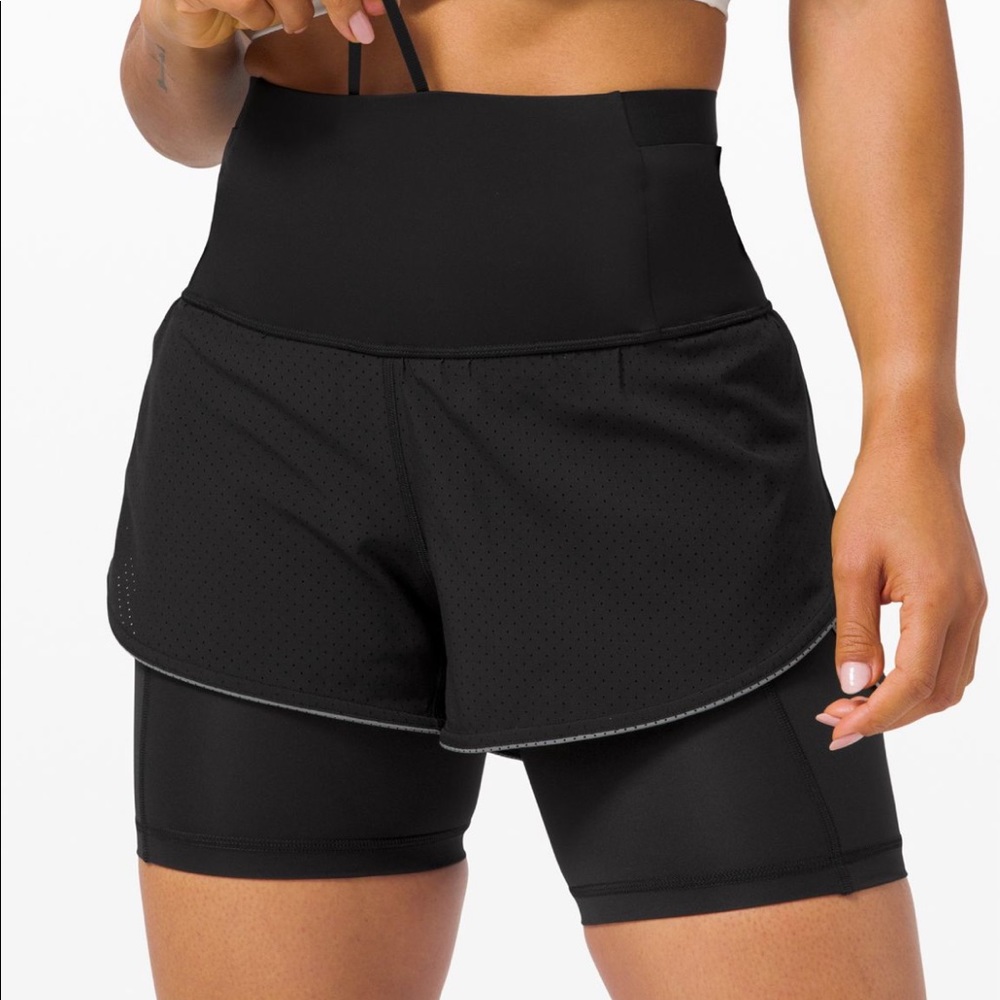 Lululemon Fast and Free 2-in-1 short